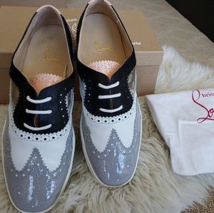 Men's Christian Louboutin Golfito flat patent